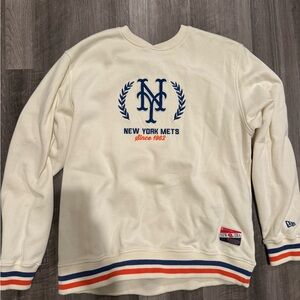 New York Mets Cream Sweater